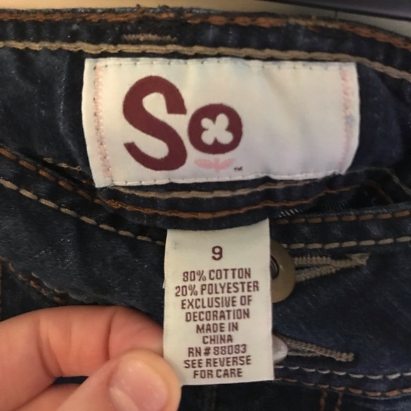 Mini jean skirt - Picture 3 of 3